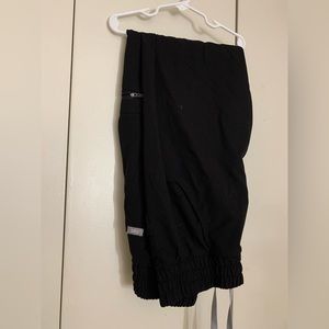 Figs High Waisted Zamora Joggers- Black